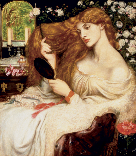 Lady Lilith - Dante Gabriel Rossetti 