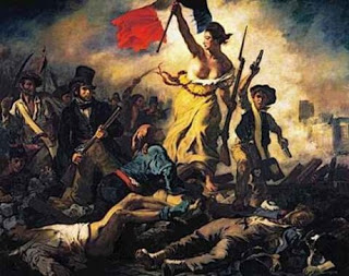 – A Revolução Francesa é simbolicamente representada por uma mulher, uma das faces da Imperatriz.