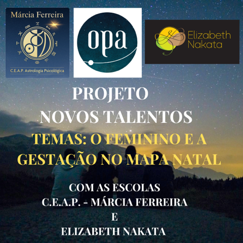 PROJETO NOVOS TALENTOS - ENCONTRO COM ESTUDANTES DE ASTROLOGIA Dia 02/12 às 11h BR / 14h PT - ( duração 1h30 )